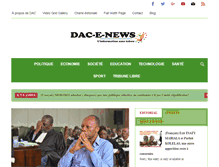 Tablet Screenshot of dac-presse.com